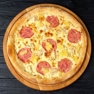 Піца Гаваї чікен (550г)