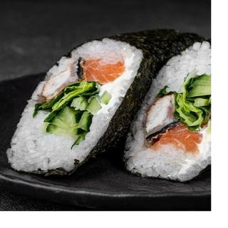 HandRoll з вугрем та сьомгою (340г)