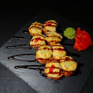 Запечений з лососем 