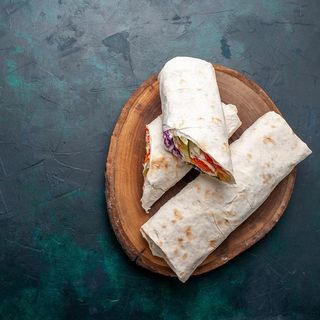 Лаваш з сиром та зеленню L