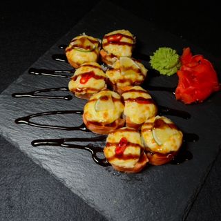 Запечений з лососем