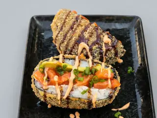 sushi-burger з лососем