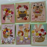 Листівка з конвертом " Гербери"