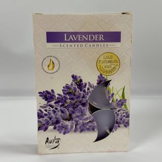 Свічки ароматичні набір з 6шт Lavender