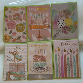 Листівка з конвертом Birthday