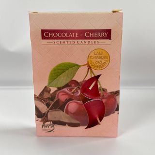 Свічки ароматичні набір з 6шт Chocolate-Cherry