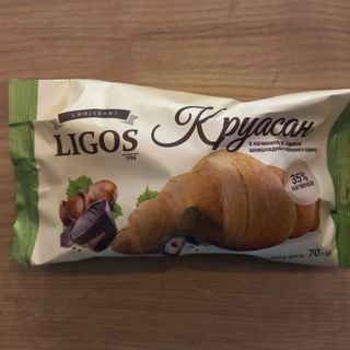 Круасан з горіхово-шоколадним смаком, 70г