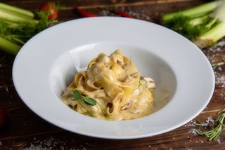 Паста з Грибним соусом (230г)