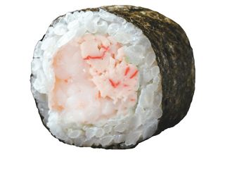 Макі рол з креветками та сніжним крабом (8 шт)