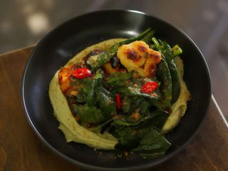 Не хумус не салат з куркою (300г)