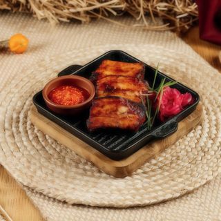 Ребра карамелізовані барбекю за 100г