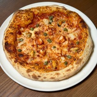 Піца Amore di Mare на вершковому соусі