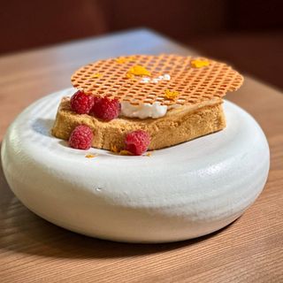 Медівник з ванільним морозивом