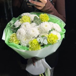 Діантус та хризантема