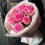 7 троянд "Аква"