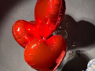 Повітряна кулька серце 3 шт