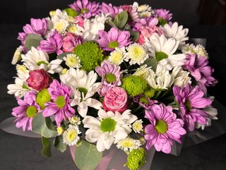 Бокс з хризантеми