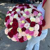 101 троянда мікс