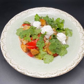 Теплий Салат з Баклажаном 