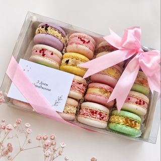 Макарон коробочка (16шт)