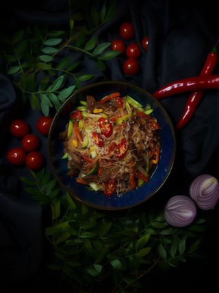 Фунчоза з телятиною (370г)