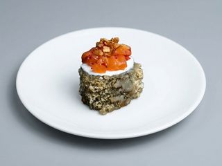 Гарячий рол Кранч Лосось