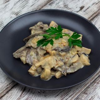 Серця в грибному соусі 200г