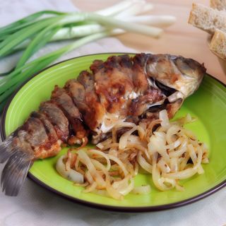 Карасі смажені на мангалі (300г)