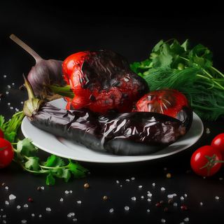 Баклажан смажений на мангалі (200г)