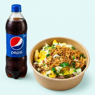Fries Box Combo - Чіз Бекон + Cola