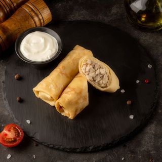 Млинці з м'ясом