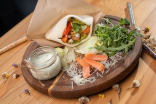 ПІТА Лосось та скрембл