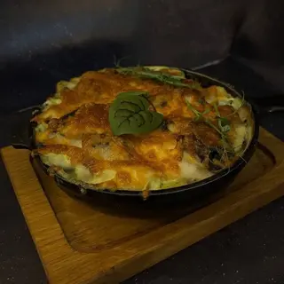 Сковорідка фермерська з куркою та грибами(620г)