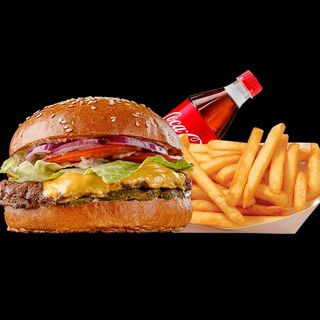 Комбо бургер Хайп яловичий