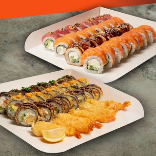 Сет Темпура + сет Філадельфія (2120г)