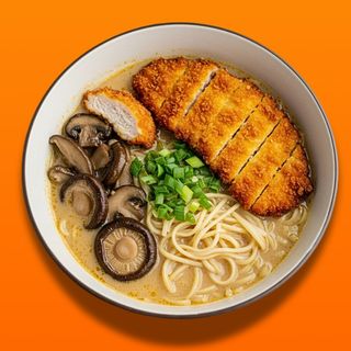 Рамен з курчам діп-фрай (440г)