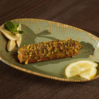Éclair al pistacchio