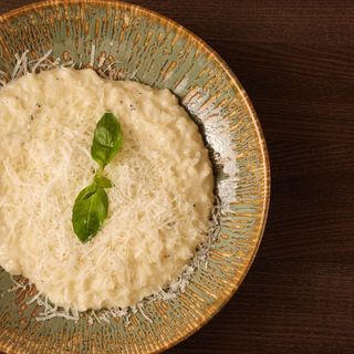Risotto allo zafferano e parmigiano