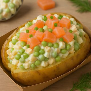 Олівʼє з лососем (550 г)