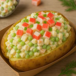 Олівʼє з крабовими паличками (600 г)