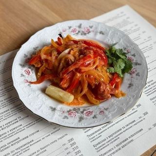 Морський окунь в кисло-солодкому соусі (400г)