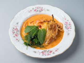 Перець печений в сметанному соусі (400г)