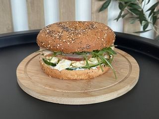 Бейгл з куркою