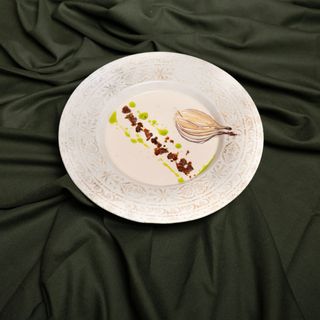 Сирний суп з креветками