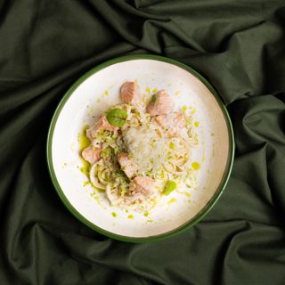 Паста з лососем