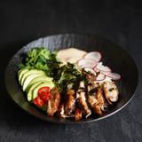 Боул з куркою та кокосовим рисом