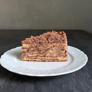 Десерт Наполеон шоколадний