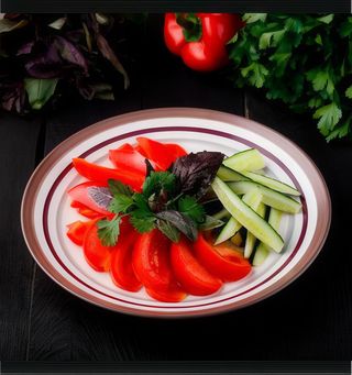 Асорті свіжих овочів 300г