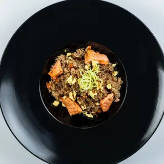 Рис Тяхан з лососем 300г