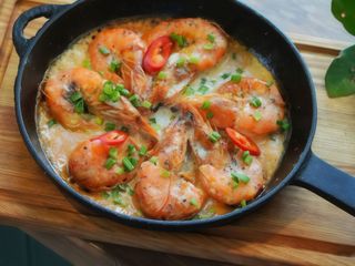 Креветки у вершково-трюфельному соусі (250г)